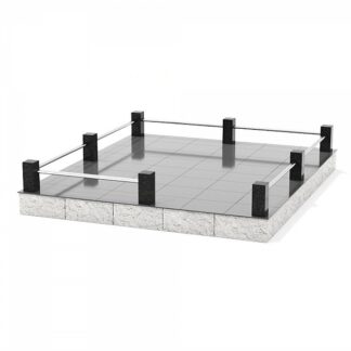 Гранитная ограда ГО-04