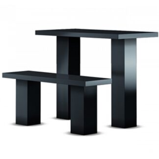 Гранитный столик и скамейка ГС-01