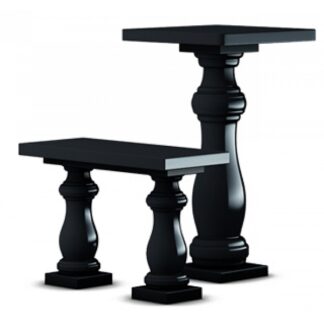 Гранитный столик и скамейка ГС-02