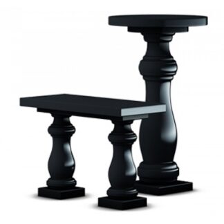 Гранитный столик и скамейка ГС-03