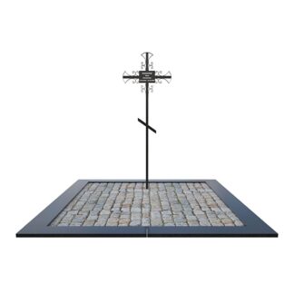 Крест металлический КМ-02